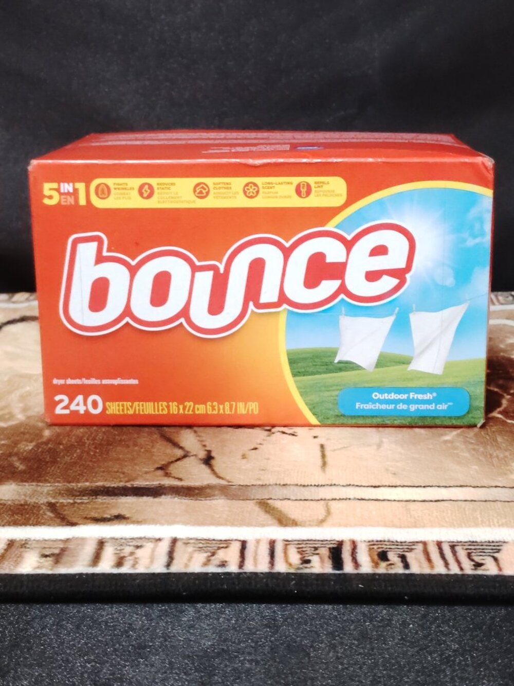 Bounce Outdoor Fresh Fabric Softener Dryer Sheets - 240ct